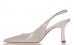 Sante off white λουστρίνι γόβα με λάστιχο στην φτέρνα 23-207 Γόβες